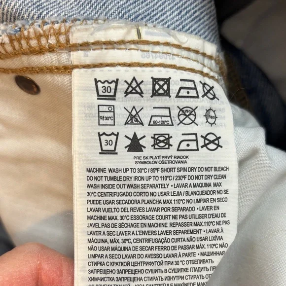 NWT Mango Light Blue Denim Skirt - Picture 5 of 6